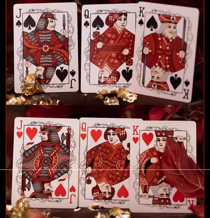 Bicycle Dragon Red Playing Cards Deck Card Games Magic Tricks