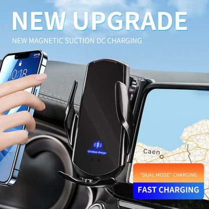 Car Phone Holder Screen Fixed Base For Hong Qi EH7 2024 Mobile Phone Support Car Mounts Wireless Charging Interior Accessories