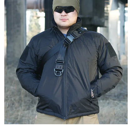 L7 Winter Warm Waterproof Jacket Parkas Men Windbreaks Tactical Hunting Camping Hiking Down Jacket Polar Region Coat