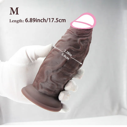 Super Big Black Anal Dildo Penis Prostate Massager Soft Silicone Sexy Adult Masturbator Oversized Strap-on Dildos Anal Sex Toys