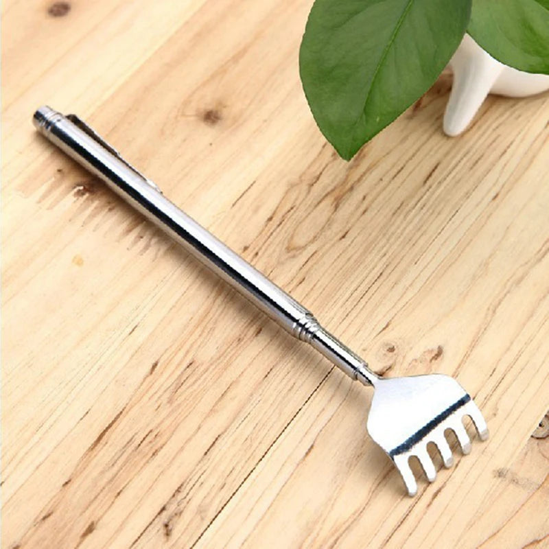 Adjustable Retractable Back Scraper Steel Anti-itch Claw Massager Scratching Rake For Elderly Back Massage Tool Heath Care