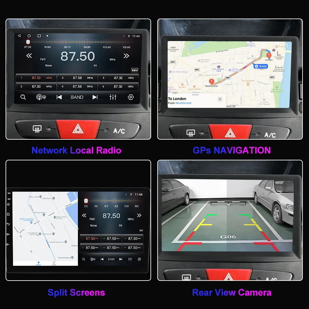 CarPlay Android auto Radio For Benz B200 W245 W169 2004-2016 Viano VITO W639 2006-2016 Car Intelligent System GPS Navigation 4G