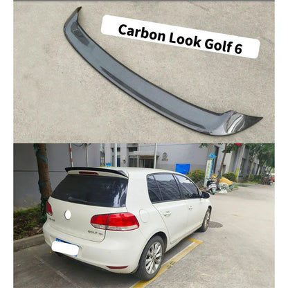For Volkswagen 2010-2013 Golf 6 GTI MK6 GTI R20 Hatchback Car Rear Roof Spoiler Wing Rear Trunk Lip Spoiler Accessories Body Kit