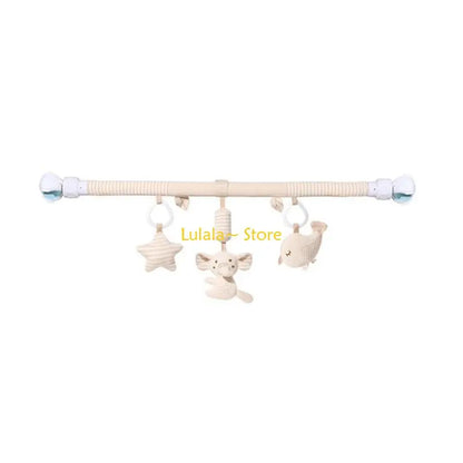 Y4QA Soft Plush Infant Carriage Bed Toy Stimulating Visual Development Easy Clean