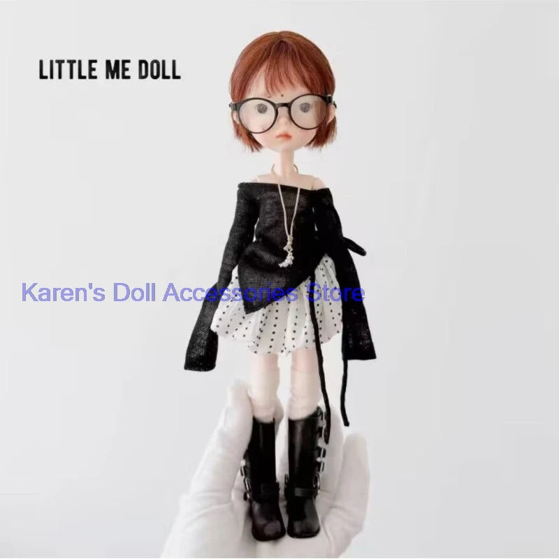 2pcs fashion leisure Blythe/landoudou Little Wave Dot Bud Skirt/Knitwear (Fit for Lulu,ymy24,Ob22,24,26,zone, Jenny)