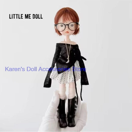 2pcs fashion leisure Blythe/landoudou Little Wave Dot Bud Skirt/Knitwear (Fit for Lulu,ymy24,Ob22,24,26,zone, Jenny)
