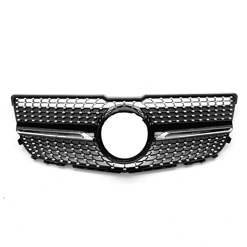 2013 To 2015 for Mercedes-Benz GLK Class X204 GLK260 GLK300 GLK350 Front Bumper Grille Racing Grill Hood Mesh Diamond Style Grid