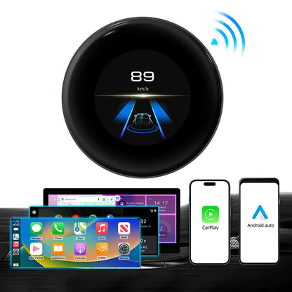 LEXXSON Ai Box 4+64GB Wireless Carplay Adapter Android 13 Netflix Youtube IPTV Video Box For Cars With Wireless or Wired Carplay