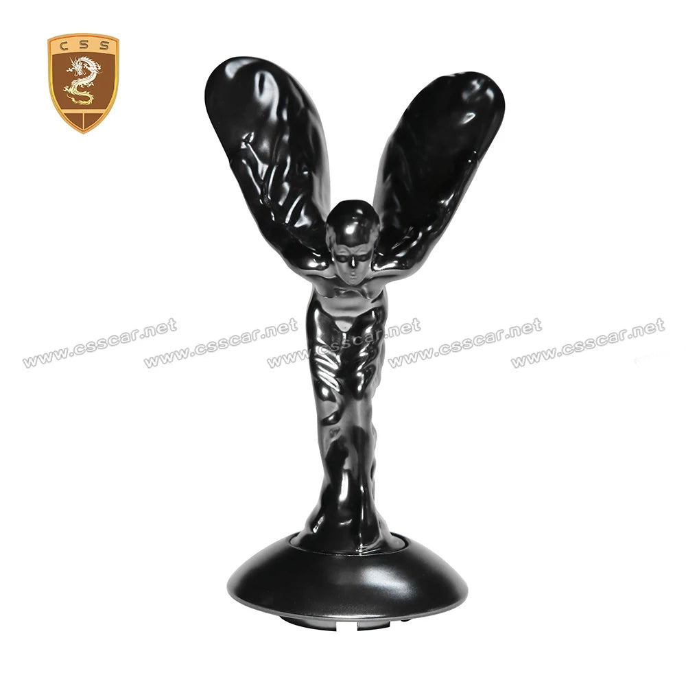 For Rolls Royce Ghost Phantom Cullinan Wraith Hood Badge LOGO Car Angel Goddess Crystal Emblems Exterior Accessories
