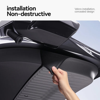 YZ For Tesla Model YL TPE Trunk Tailgate Guard Pad Trunk Protective Anti-dirty Pad Waterproof Backplate Protective Pad