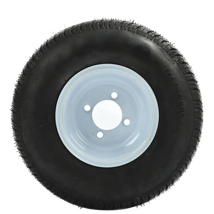 18x8.50‑8 Golf Cart Tires Rubber Better Handling Golf Cart Tire and Wheel Assembly Replacement for E‑Z‑GO Golf Carts