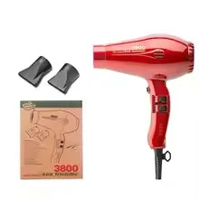 3800 Household 2100W High-Power Hair Dryer with Negative Ions Hot & Cold Air High Airflow 3-Speed Adjustment for Stylish Styling