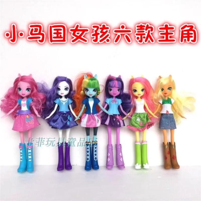 My Little Pony Figure Twilight Sparkle Celestia Shining Armor Cadence Pinkie Pie Fluttershy Starlight Glimmer Toy
