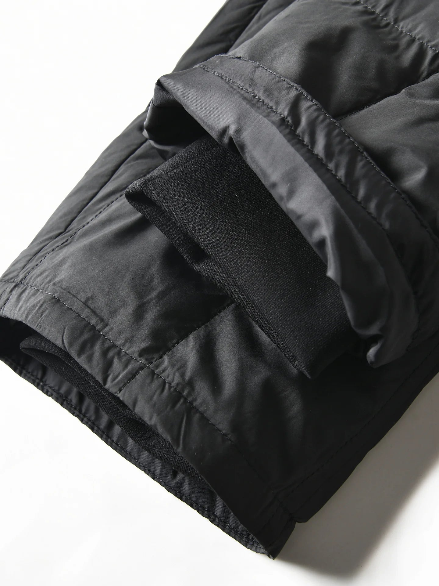 Outdoor Men's Duck down Thickened Loose Straight Leg Casual Trousers Windproof Water-Resistant Warm Winter Fashion City Basic