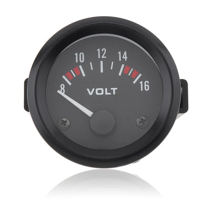 Car Ammeter Voltmeter  Universal  12V 60-0-60 AMP Ammeter Gauge Volt Meter 2" 52MM for Boat Truck ATV AMP Meter Measure for Cars