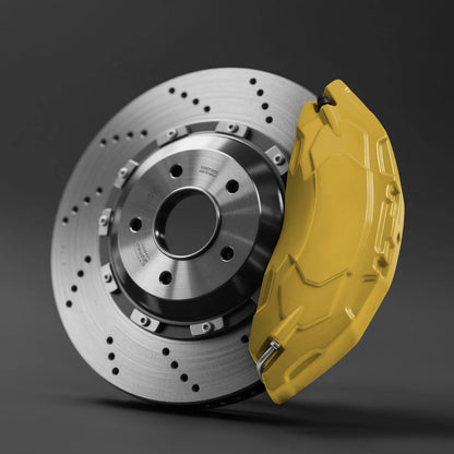 For 2025-2026 Tesla Model Y Juniper, 19/20" Aluminum Brake Caliper Covers 4pcs with stickers, CN/USA or Berlin production
