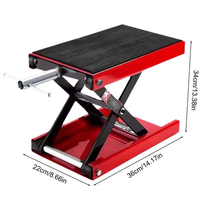 Motorcycle Lift Jack Motorcycle Hydraulic Lift Stand 00Kg Capacity Heavy Duty Hydraulic Lift Wide Deck Scissor Lift Jack Table