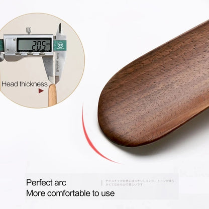 50CM 38CM 28CM Durable Professional Wooden Shoe Horn Flexible Long Handle Shoehorn Useful Shoe Lifter Shoe Spoon Home Tools