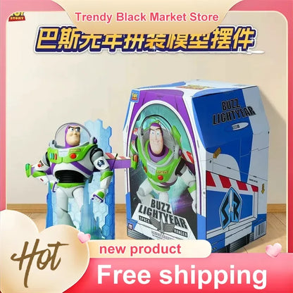 Authentic Hot Toy Story Buzz Lightyear Assembled Model Large Size Multi Jointed Sam Club Same Style Birthday Gift Decor