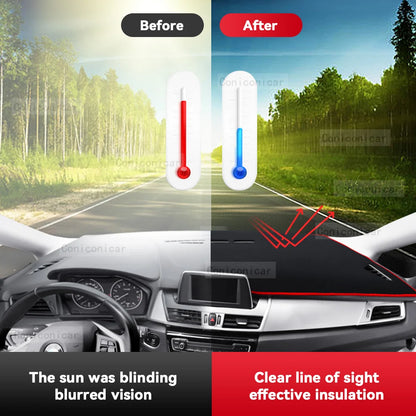 Dashboard Cover Mat Protective Pad  For TOYOTA RAV4 2019-2024 Car Accessories Dash Board Sunshade Anti-UV Carpet Dashmat