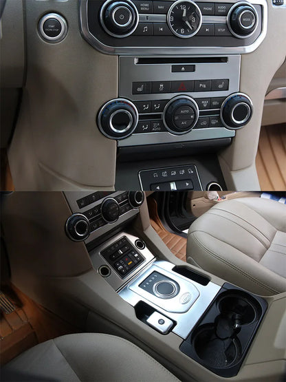 For Land Rover Discovery 4 LR4 2010-2016 Accessories ABS Car Center Console Gear Shift Frame Decoration Cover Trim Sticker
