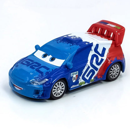 #NEW 53PCS Full-set Pixar Cars Lightning McQueen Fillmore 4-9CM 1：55 Metal Model Racing Car Toy Children's Birthday NEWYEAR Gift