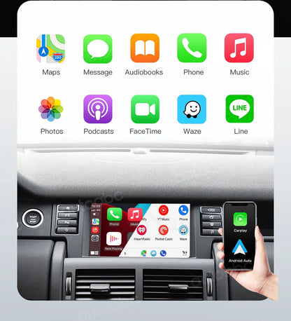 Wireless CarPlay Android Auto For Bosch Harma Host Rover Discovery 5 Evoque Discovery Sport Jagua XE XF Mirror Link Multimedia
