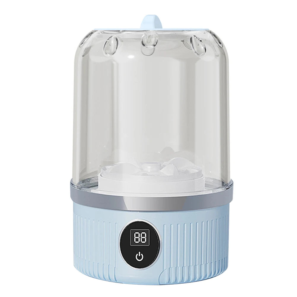 Cordless Small Washing Machine with Laundry Cup Automatic Laundry Cup Rechargeable Mini Special Washer for Baby Clothes