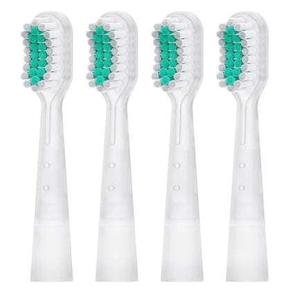 Oscillation & Vibration Replacement Brush Heads Compatible with Oral B Electric Toothbrush, Precision Clean Head for Pro 100/500
