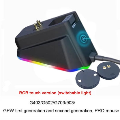 Charging Dock Module part for compatible DeathAdder Viper Ultimate, Viper V2, GPW,G502 Wireless,G703, G903 HERO Mouse