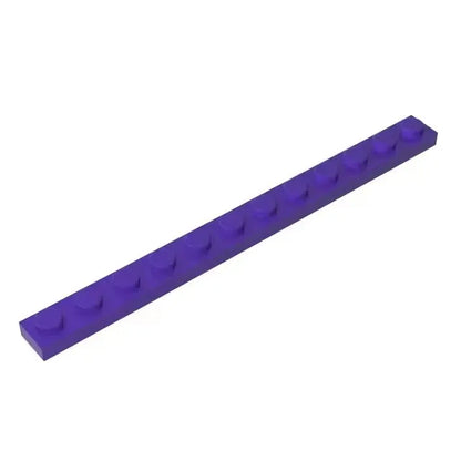 200pcs MOC Plate 1 x 12 Compatible 60479 Assembles Particles Building Blocks Parts DIY block bricks Tech Parts Toys