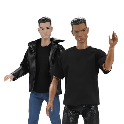 13 Inch Dolls Cool Man With Muscle Male Athlete Fashion Doll Clothes Pant Boots For Ken Fast Shipping Things Gifts Adult' Toys