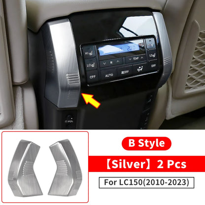 For 2010-2023 Toyota Land Cruiser Prado 150 Armrest Box Air Vent Corner protector Patch LC150 Interior Decoration  Accessories