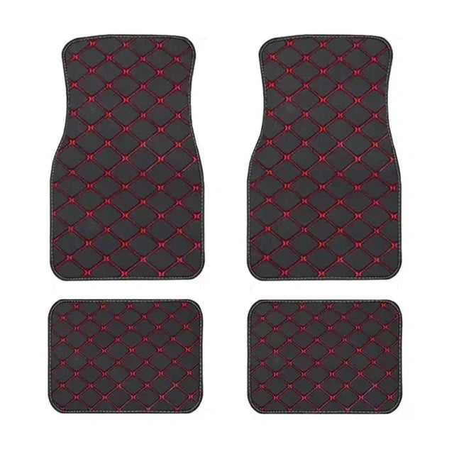Universal Size Artificial Leather Car Floor Mats for OPEL Astra K Insignia Zafira Antara CORSA Vectra B Mokka Car Accessories