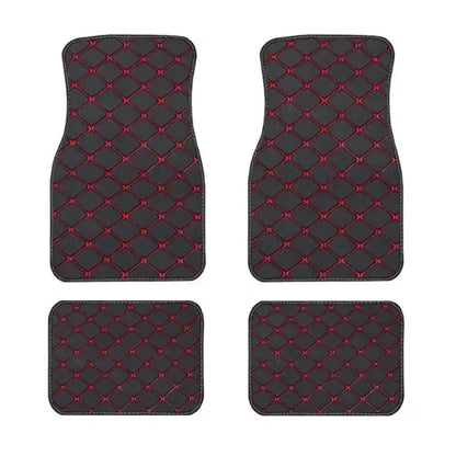 Universal Size Artificial Leather Car Floor Mats for OPEL Astra K Insignia Zafira Antara CORSA Vectra B Mokka Car Accessories