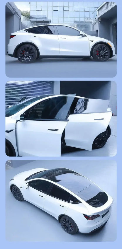 for Tesla Model 3 UP Pre-cut Car Window Privacy Tint Film Solar UV Protector Mirror Films Summer Accessories Windshield Stickers