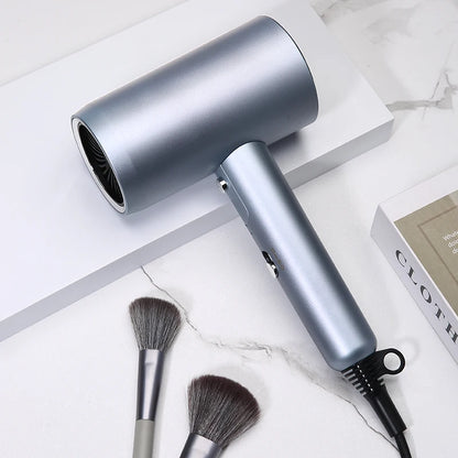Portable Hair Dryer Hot Cold Wind Air Brush Hairdryer Negative Lonic Blow Dryer Strong PowerDryer Salon Tool 2000W