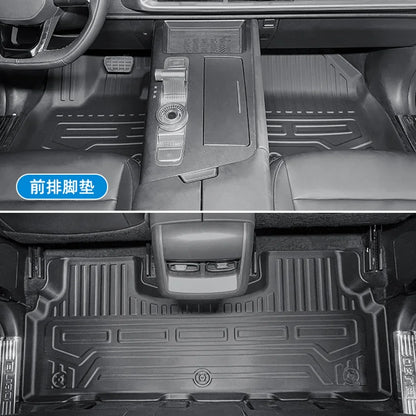 For BAIC BJ30 2024 2025 Car Floor Mats Trunk Mat Waterproof TPE Carpet Cargo Liner All Weather Mats Floor Liner Backrest LHD