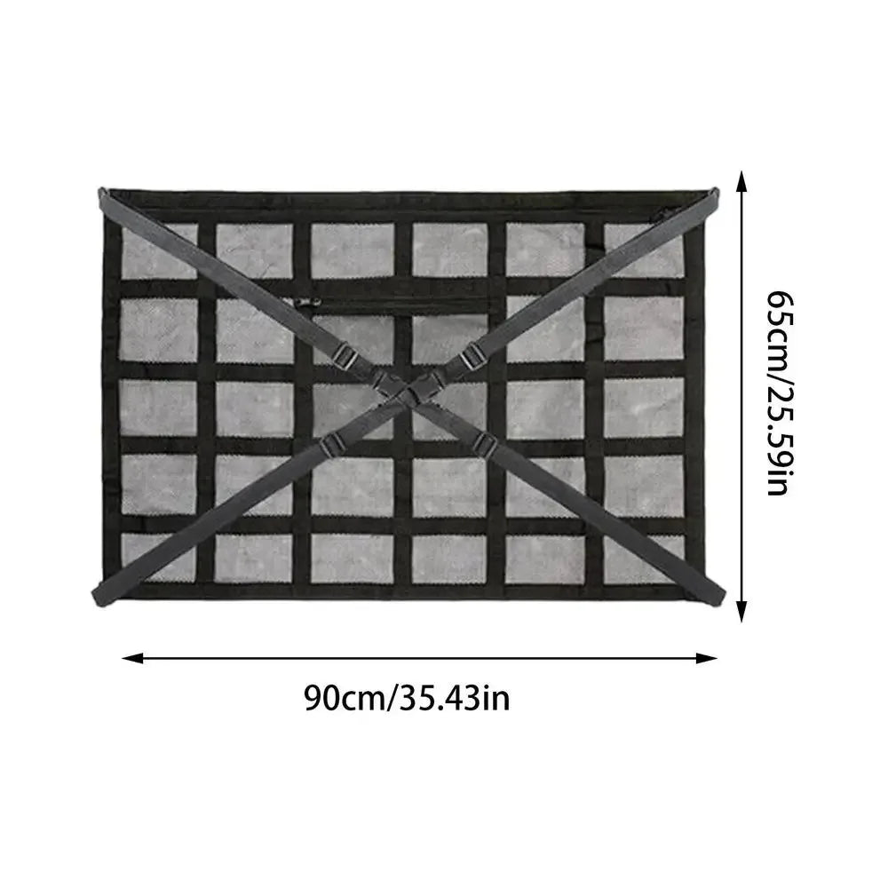 Car Ceiling Net Storage Bag Cargo Universal Truck SUV Space Saving Car Trunk Storage Pocket Organizer Sundries Bag Roof Cargo