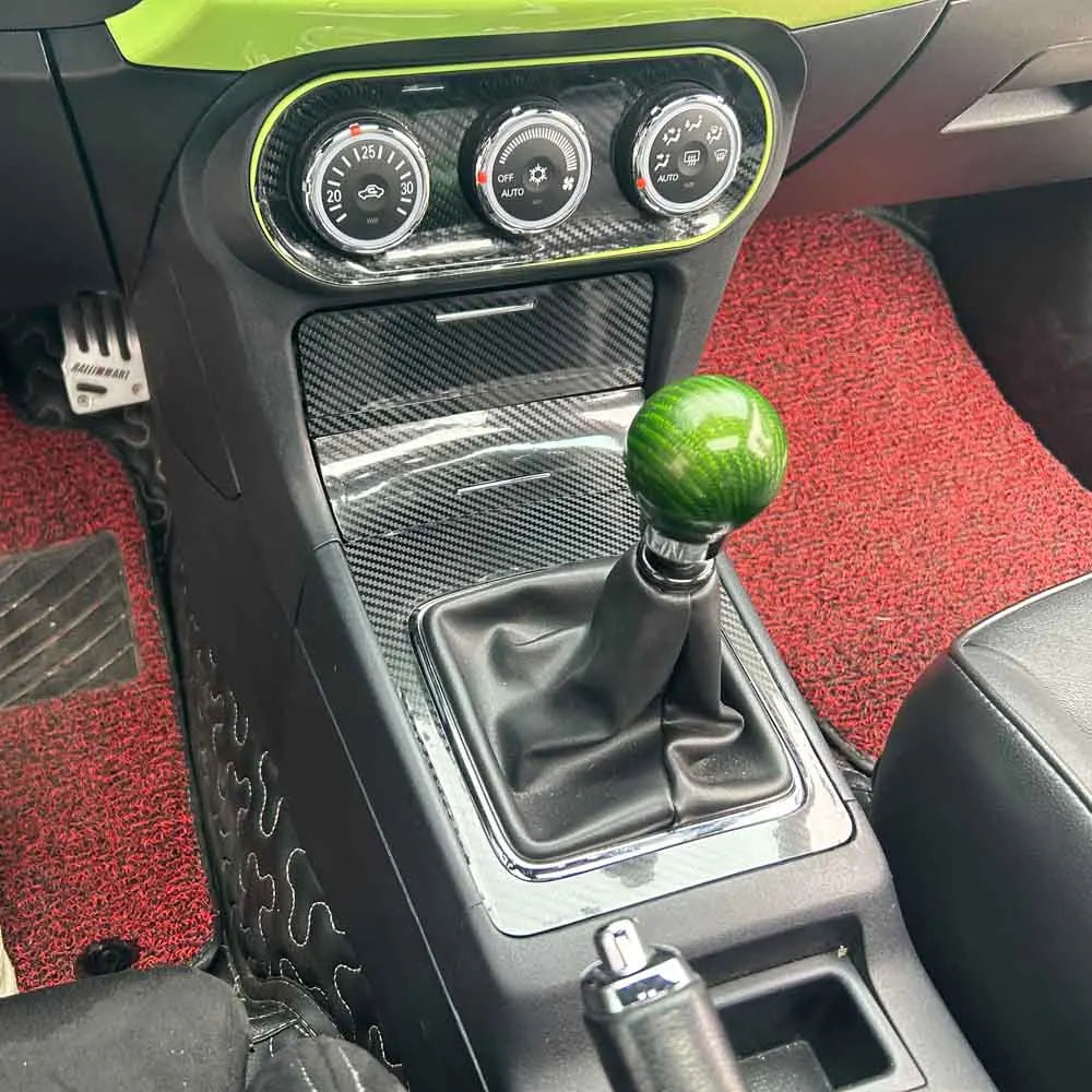 For Mitsubishi Lancer EX2009-2016 Interior Central Control Panel Door Handle Carbon Fiber Stickers Decals Car styling Accessorie