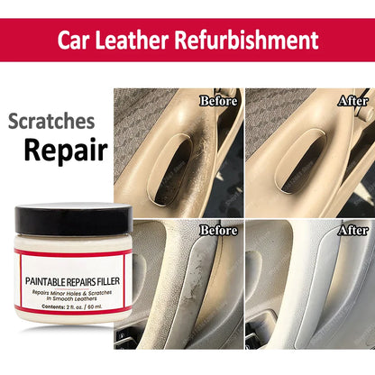 Car Interior Leather Renew & Condition Cream For Seats Couches Handbags Boots Coats All-in-One Cleaner