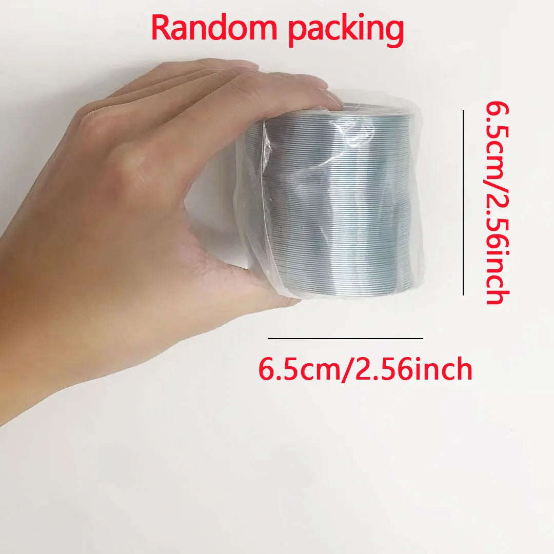 AIUAZA 1 PC decompression finger game, metal springs, mini spring party toys, adult decompression spring toys