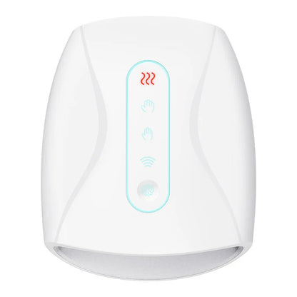 Electric Hand Massager Device Wireless Palm Finger Acupoint Air Pressure Heat Compression Smart Timer for Women Beauty Care