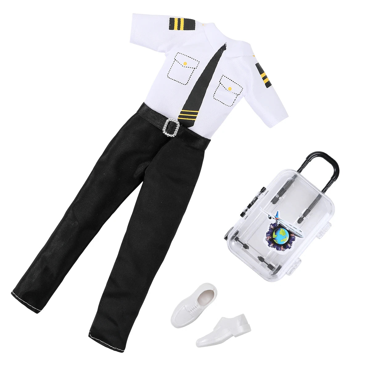 1/6 Male Doll With Clothing Set Homesome Soldier Men Doll  Handmade Clothes Outfit For 29CM Ken Prince Doll