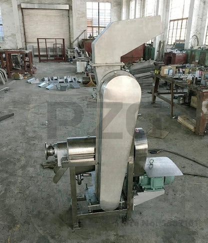 Multi-Purpose 500kg Spiral Juice Extractor Industrial Spiral Crushing Type Juice Machine For Apple Pear Carrots Pineapple Ginger
