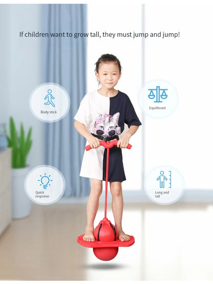 Bouncing Ball Frog Jump Long Height Exercise Equipment Increase High Jump Bouncing Ball Balance Training Equipment