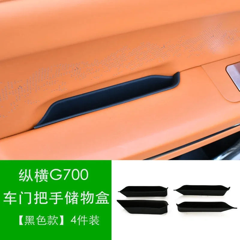For Jetour G700 2026 Central Control Wireless Charging Silicone Pad Dustproof Anti-slip Mat Center Console Storage Box