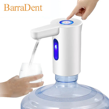 Bottled Water Dispenser Electric Mini Wireless Bottled Water Electric Pump USB Rechargeable Portable Water Pump Booster