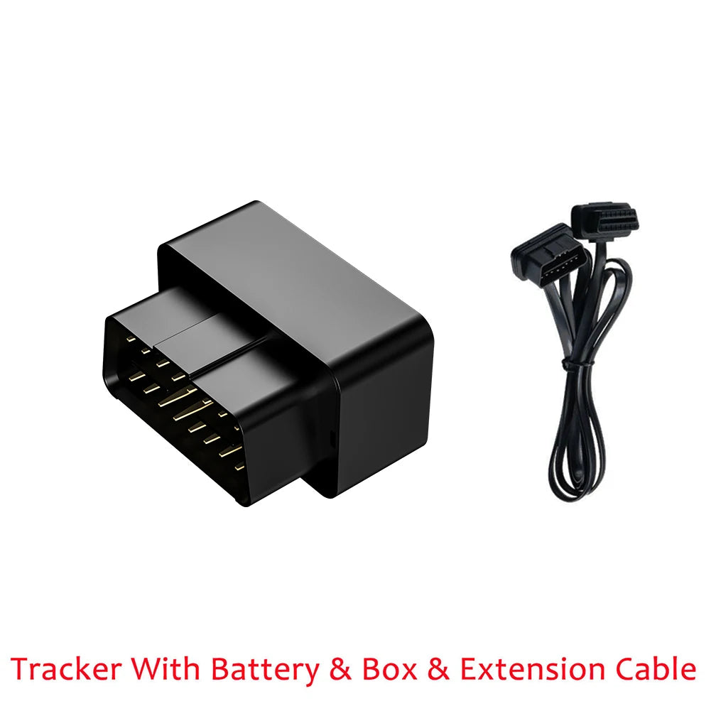 New Mini OBD GPS  Tracker 16PIN OBD II Plug Play Car GSM OBD2 Tracking Device GPS locator with online Software APP