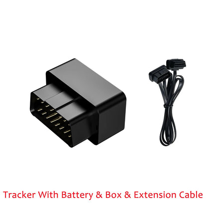 New Mini OBD GPS  Tracker 16PIN OBD II Plug Play Car GSM OBD2 Tracking Device GPS locator with online Software APP